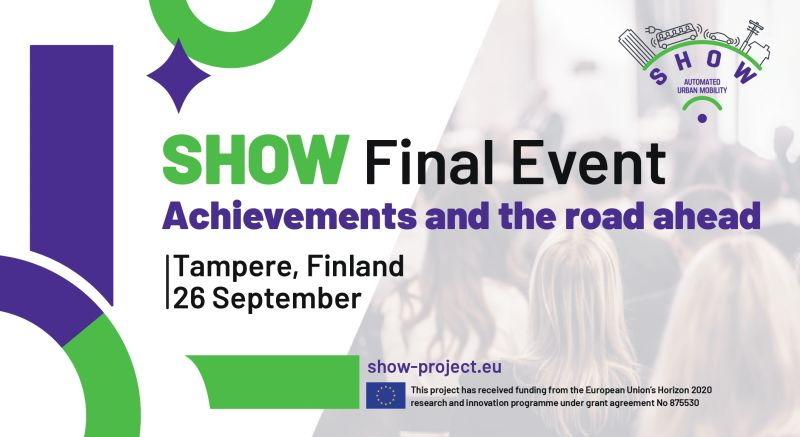 SHOW Final Event: Achievements and the road ahead